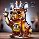 Bulldoggen-Whiskyflasche