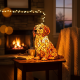 Lily, spirituelle Statue des Golden Retriever