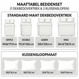 3-teiliges gewattetes Bettset - Vogelrefugium
