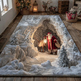 Sophie - Dekorativer Teppich Alpen Weihnachtsmann