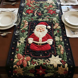 Gesteppte Tischdecke - Arktischer Glanz