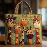 Gesteppte Tasche - Giraffe