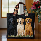 Handgefertigte Tote Bag - Drei Labradore