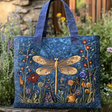 Gewattete Tasche - Goldene Libelle