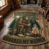 Emma - Dekorativer Teppich Personalisiert Form von Bigfoot