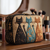 Tess - Gewattete Kulturtasche Harmonische Katze