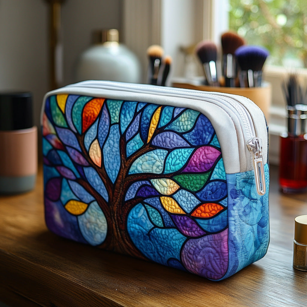 Oktje - Gewattete Kulturtasche Lebensbaum