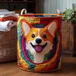 Gepolsterter Wäschekorb - Corgi