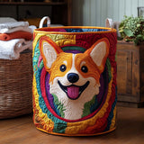 Gepolsterter Wäschekorb - Corgi