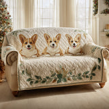 Loïs - Gewatteter Sofabezug Corgi