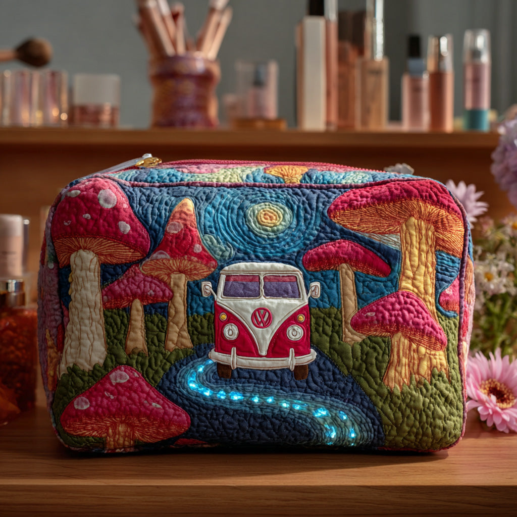 Roelofje - Gewattete Kulturtasche Kosmisches Hippie-Muster