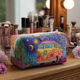 Cornelia - Gewattete Kulturtasche Kosmische Reise