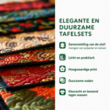 Wendy - Gewattetes Platzset Lupinen-Serenade