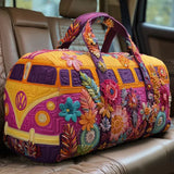 Gesteppte Reisetasche Hippie-Bus