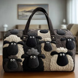 Gesteppte Reisetasche Schafe