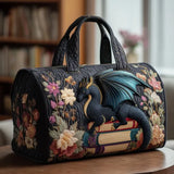 Gesteppte Reisetasche Literarischer Drache