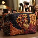 Hedwig - Gewattete Kulturtasche Goldene Krone