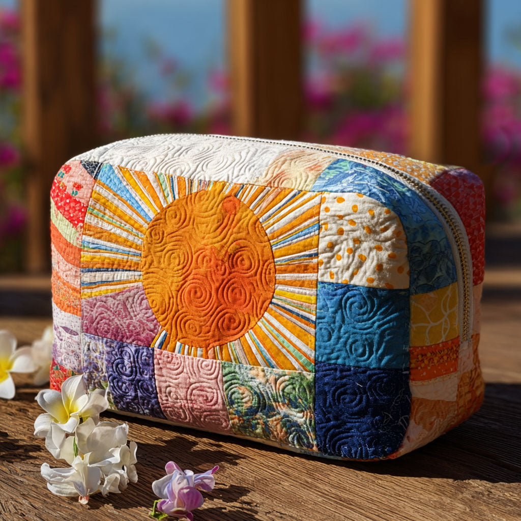 Femke - Gewattete Kulturtasche Raffinierte Sonne