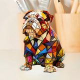 Elegantes Bulldoggen-Amulett