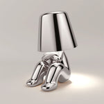 Künstlerische Tischlampe