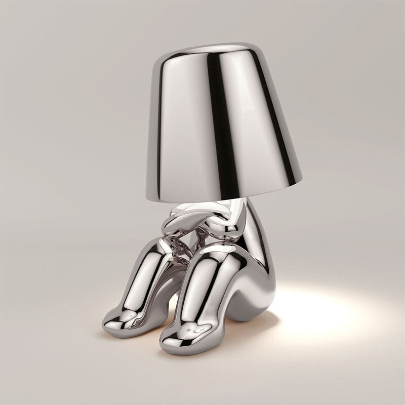 Künstlerische Tischlampe