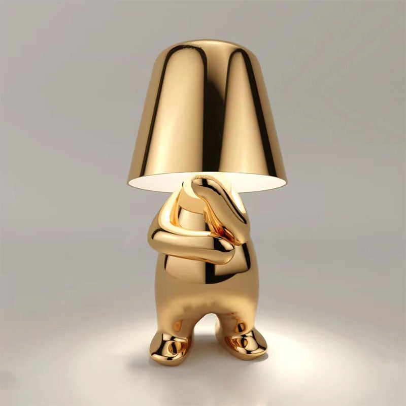 Künstlerische Tischlampe