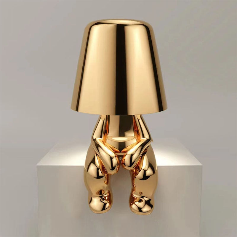 Künstlerische Tischlampe