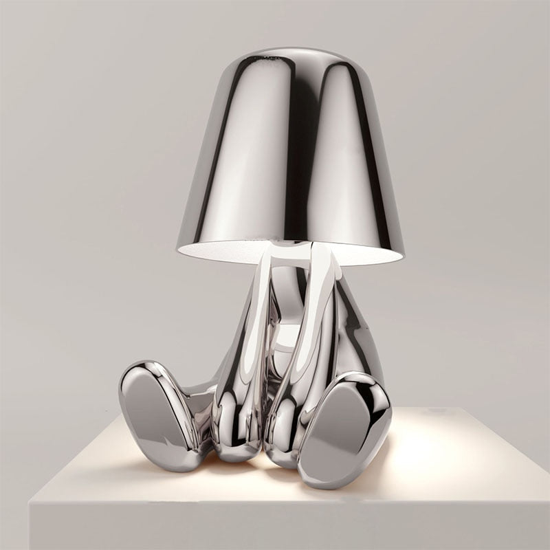Künstlerische Tischlampe