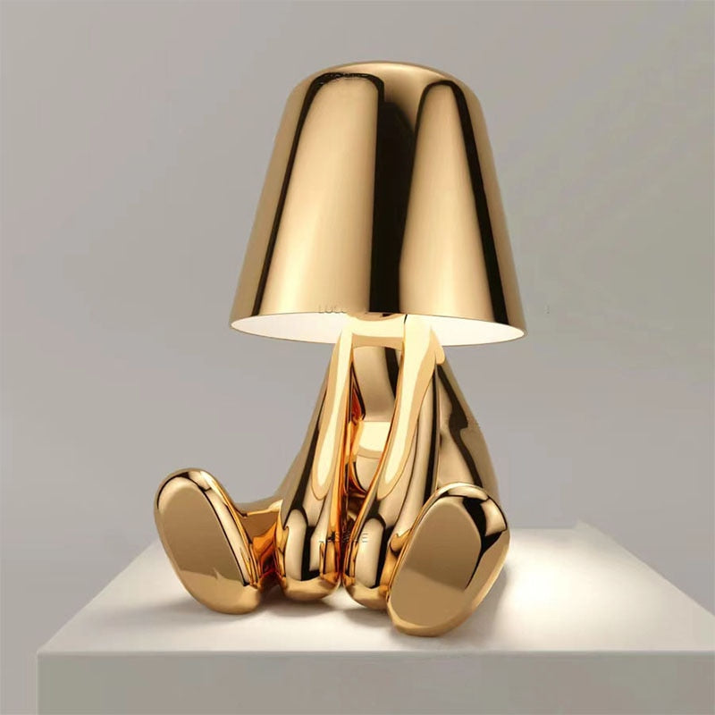 Künstlerische Tischlampe