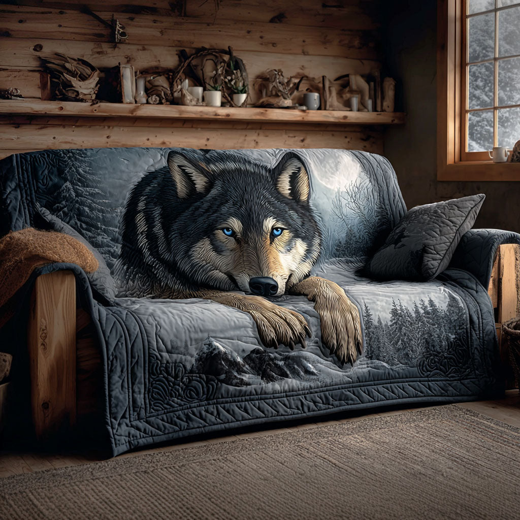 Roos - Gewatteter Sofabezug Wolf