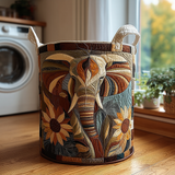 Isolierter Wäschekorb - Mystischer Elefant