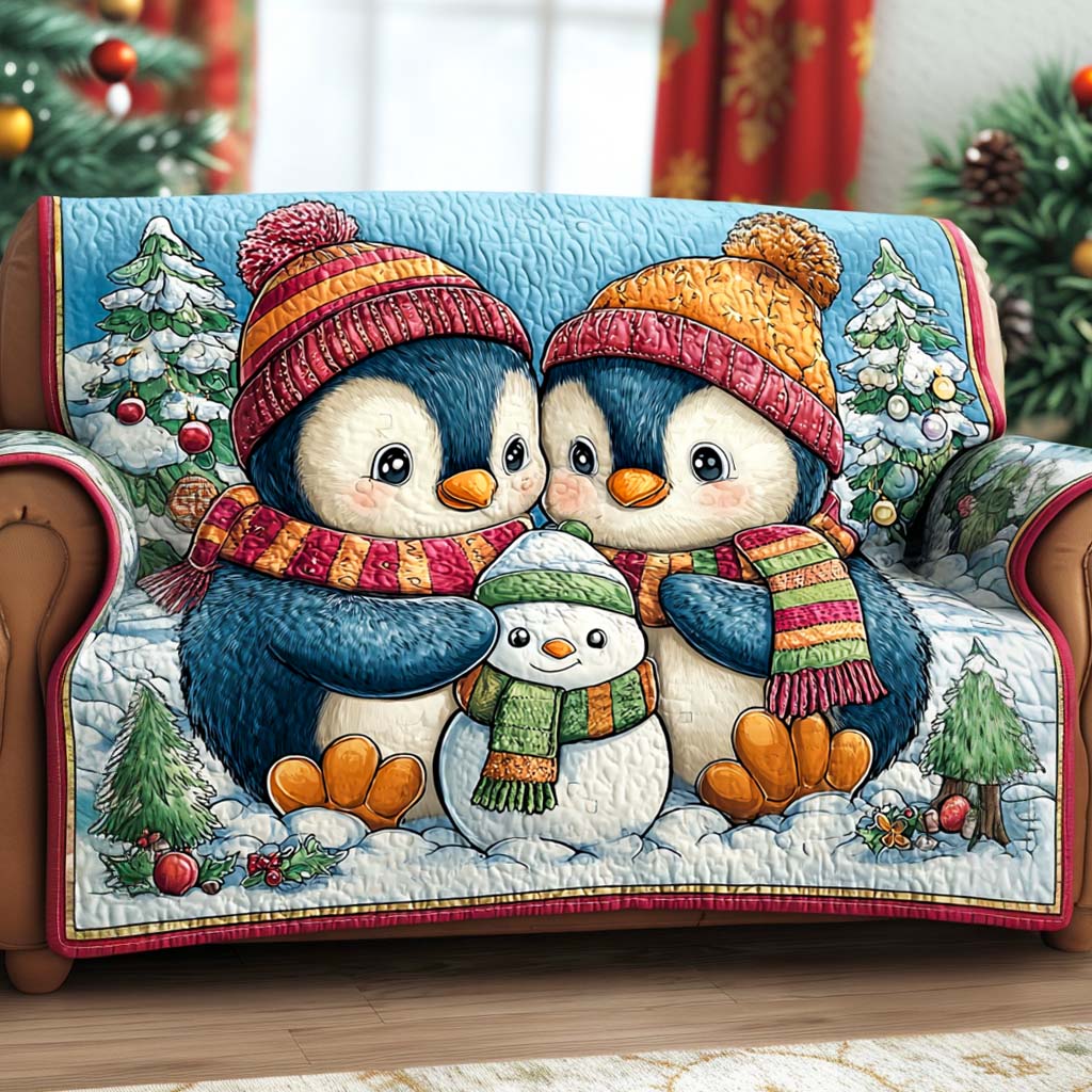 Astrid - Gewatteter Sofabezug Motiv Weihnachten