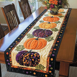 Gesteppte Tischdecke - Gewürzkürbis