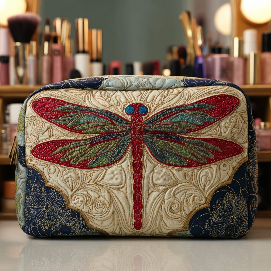 Yara - Gewattete Kulturtasche Edle Libelle