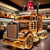 Whiskyflasche Lastwagen