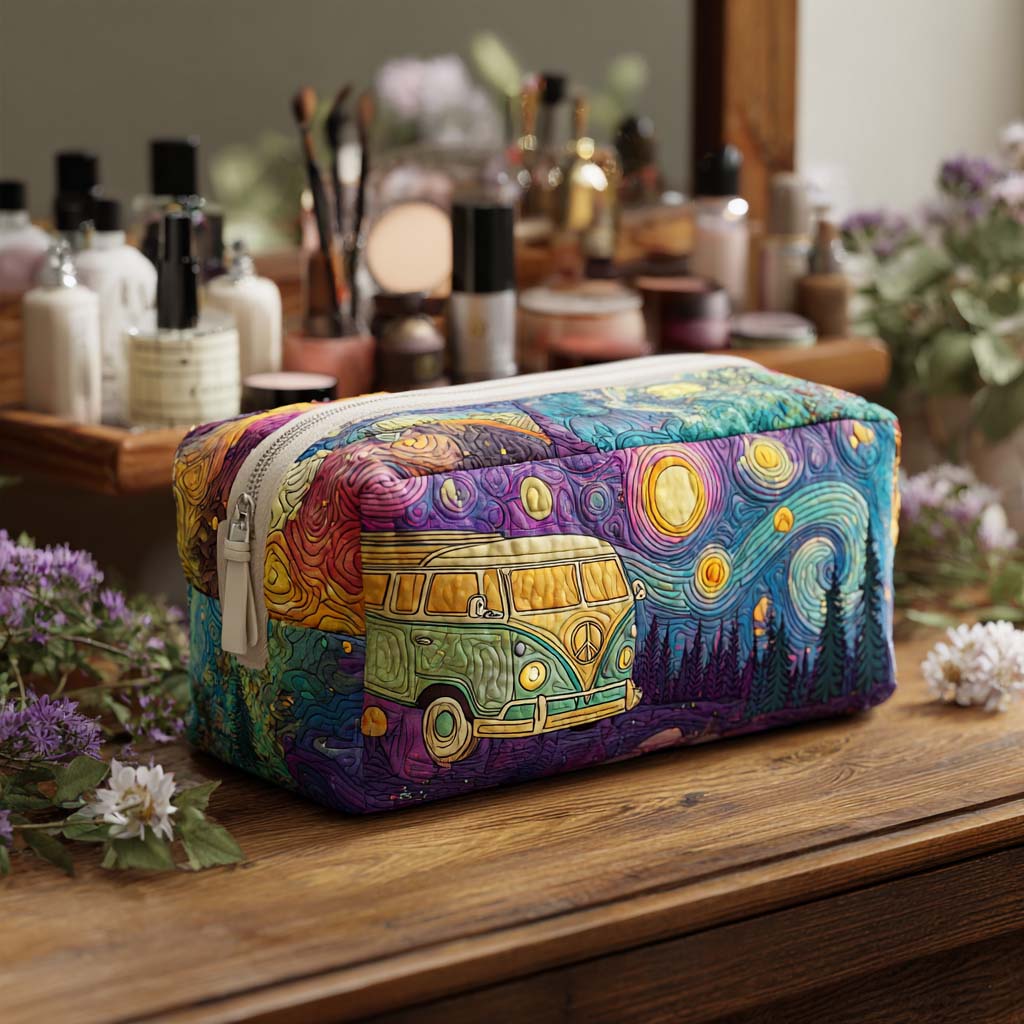 Manon - Gewattete Kulturtasche Sternenreise