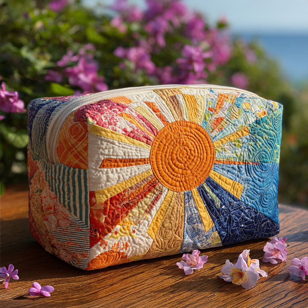 Isa - Gewattete Kulturtasche Sonnenstrahl