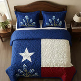 Gestepptes Bettwäsche-Set aus 3 Teilen - Stolz von Texas