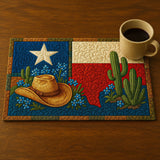 Sophie - Gewattetes Tischset Geist von Texas