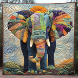 Femke - Gewattete Decke Elefant Tribal-Harmonie