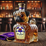 Französische Bulldogge Whiskyflasche