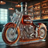Motorrad-Whiskyflasche