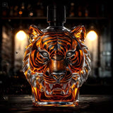 Tiger-Whiskyflasche