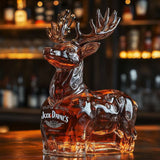 Hirsch-Whiskyflasche