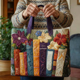 Gesteppte Tote Bag - Bücherliebhaber