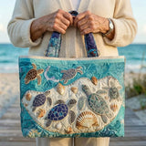 Handgemachte Tasche - Liebe für Schildkröten