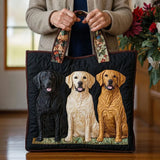 Handgefertigte Tote Bag - Drei Labradore
