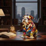Elegantes Bulldoggen-Amulett