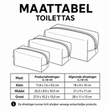 Ursula - Gewattete Kulturtasche Elegante Libelle