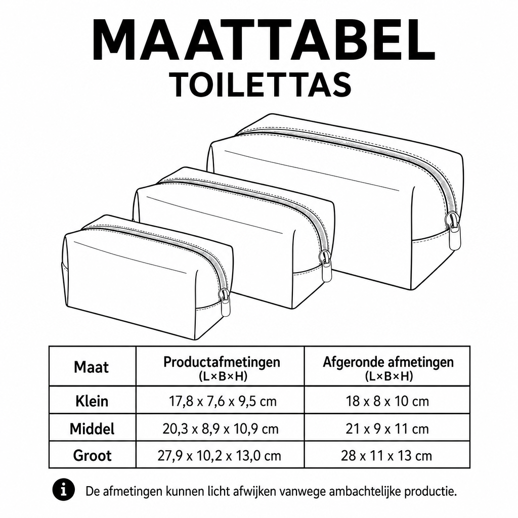 Elsbeth - Gewattete Kulturtasche Farbige Paspel